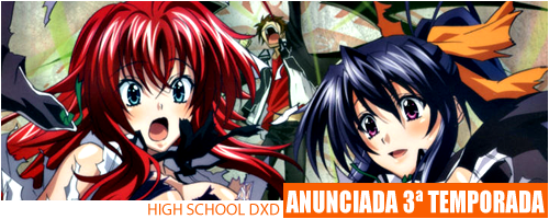 Nova temporada do anime de 'High School DxD' anunciada