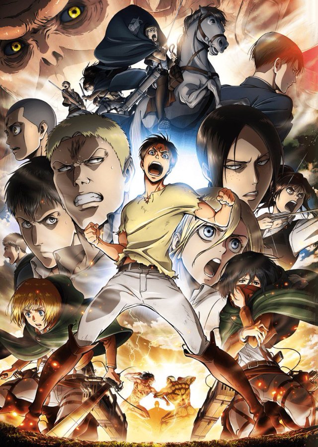 Shingeki no Kyojin: Anime será adaptado em 2 filmes!